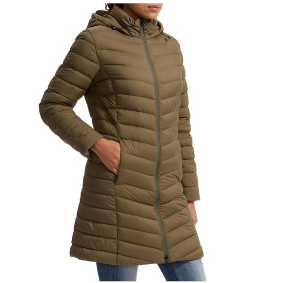 *SOLD*PATAGONIA Silent 700 Fill Down Hooded Jacket - Picture 4 of 14